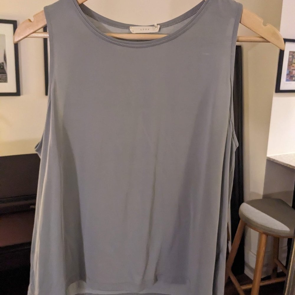 LUSH @ Nordstrom - Cropped tank Grey (Size M)